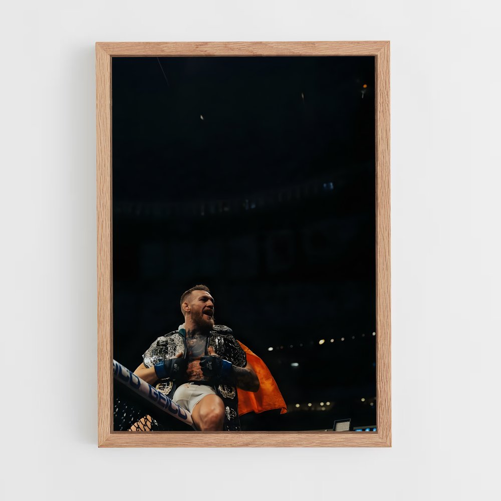 Poster Conor Mcgregor Mma Édition chic (vue 4)
